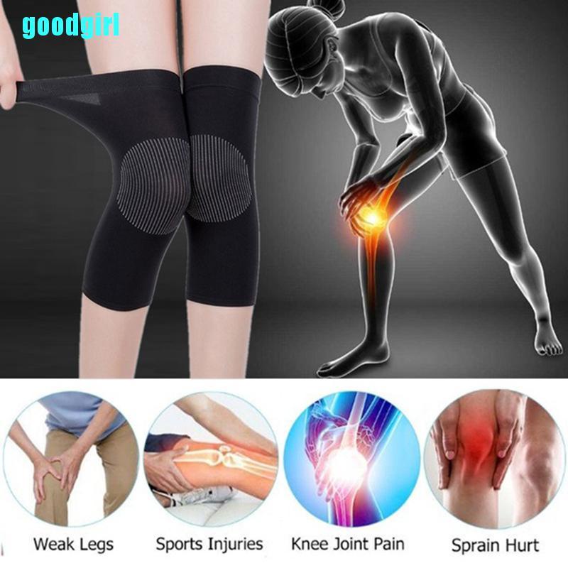 1 Cặp Băng Quấn Đầu Gối Hỗ Trợ Giảm Đau Khớp Khi Chơi Thể Thao