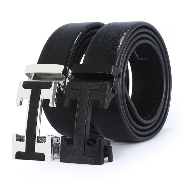 Thắt lưng nam AUKULASIC khóa tự động dây da cao cấp AUN42