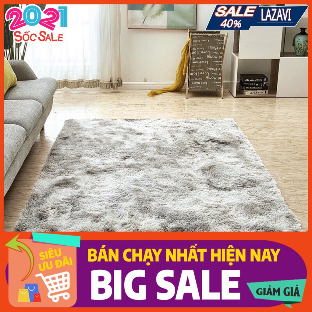 SALE 50% Thảm Lông Loang Trải Sàn 1m6x2m