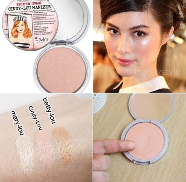 ( Bb221 ) [ĐỦ BILL] PHẤN BẮT SÁNG THE BALM MARY LOU MANIZER ( Linhnam_SPA )