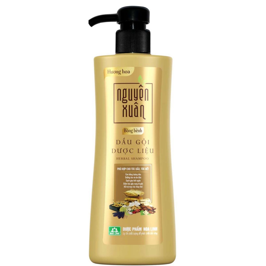 Dầu gội dược liệu Nguyên Xuân 250 ml⚡ giúp suôn mượt bồng bềnh, phục hồi cân bằng cấu trúc cải thiện khô xơ