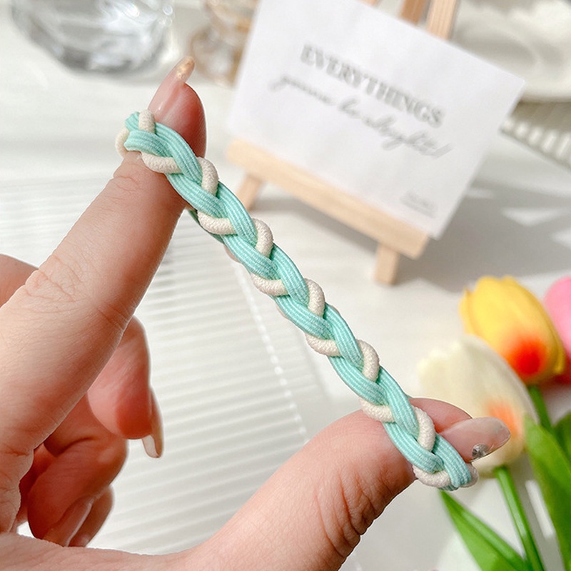 Set 5 Dây Cột Tóc Co Giãn Tốt Thời Trang Cao Cấp