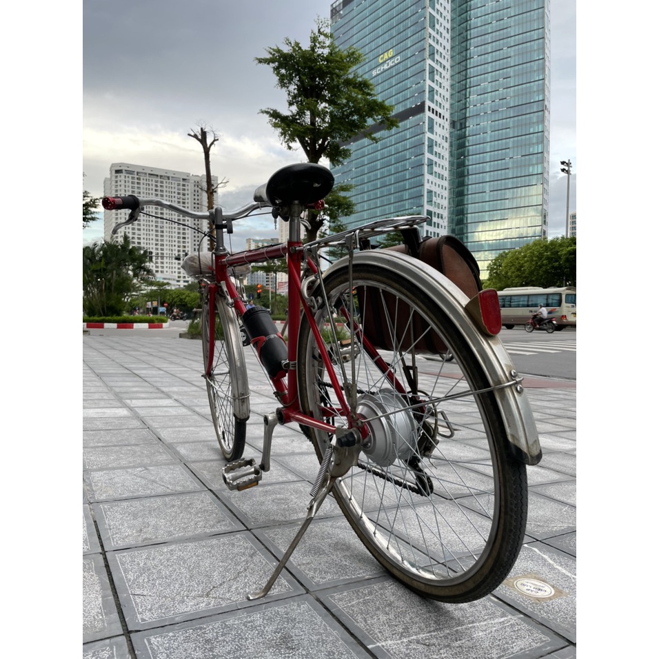 HOT Động Cơ  Xuất CHÂU ÂU. Bộ kit chế xe đạp líp tầng phanh đĩa - phanh vành thành xe điện NAMHP