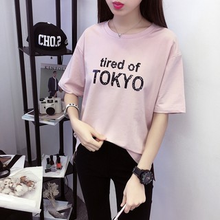 Áo thun nữ tokyo thời trang nhiều màu