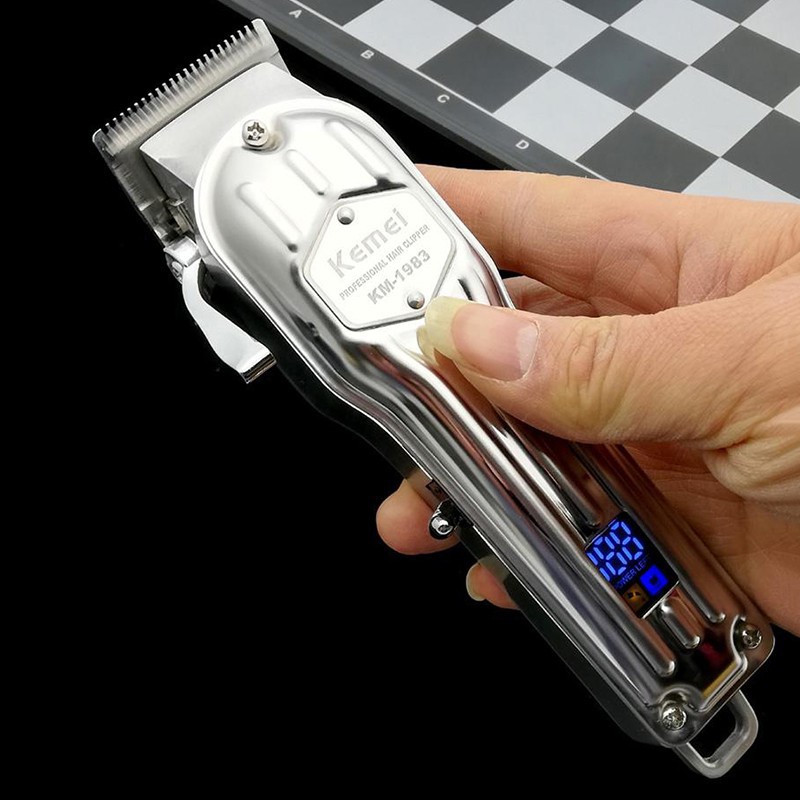 [Deal Hot]Tông Đơ Cắt Tóc  Kemei 1983(Lưỡi Kép)