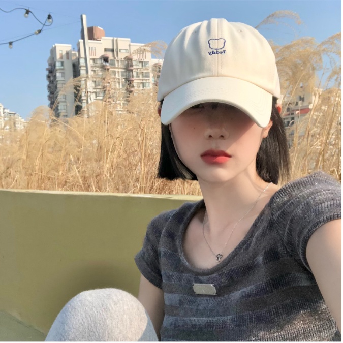 Mũ lưỡi trai Nón kết thêu chữ Teddy chất nỉ nhung cao cấp form unisex nam nữ