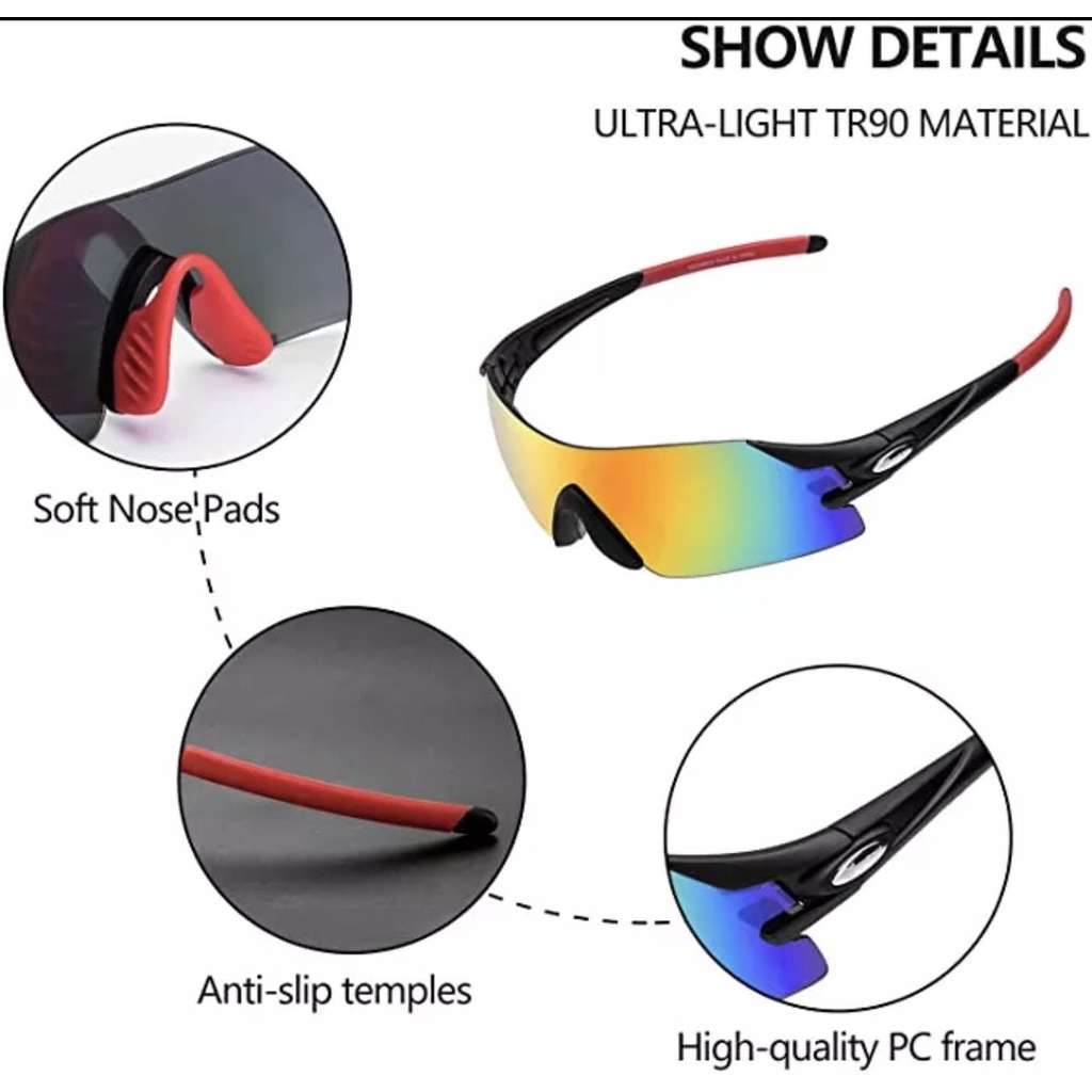 Kính râm đạp xe Rockbros