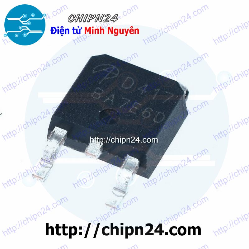 [2 CON] Mosfet Dán AOD417 TO-252 25A 30V Kênh P (SMD Dán) (D417 417)