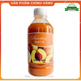 Sinh tố Đào BERRINO ( 1 lít ) - Nguyên Liệu Pha Chế Sinh Tố - Trà Đào Thơm Ngon Hảo Hạng