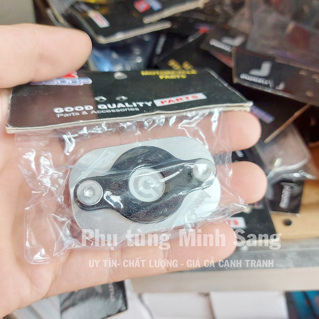 Nắp bình dầu phanh thắng đĩa gắn xe honda yamaha nhôm cnc