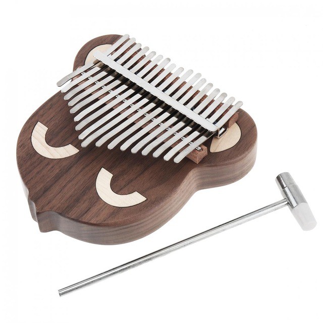 Đàn kalimba 17 phím gỗ nguyên khối Mahagony GKO000013