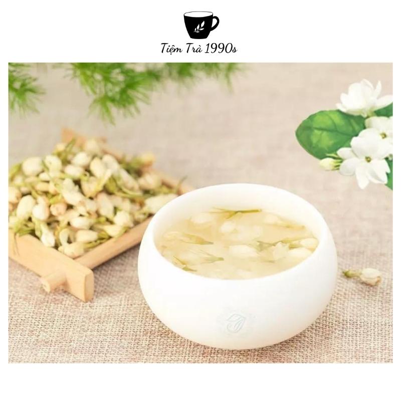 Hoa Nhài Sấy Khô Hỗ Trợ Thanh Lọc Cơ Thể Giúp Giảm Cân Đẹp Da Chống Lão Hóa Trà Thảo Mộc - Tiệm Trà 1990s