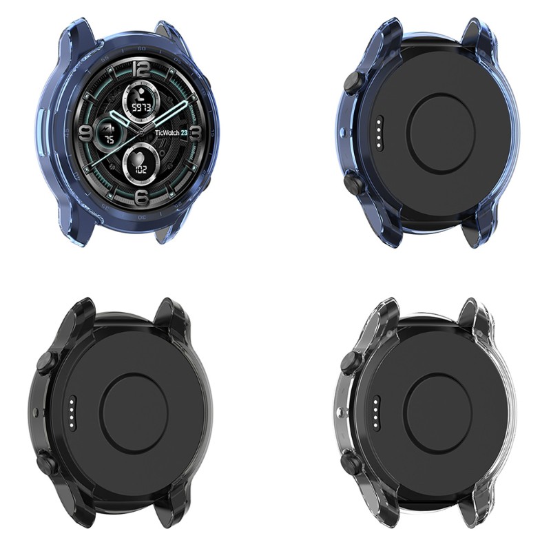 Vỏ Bảo Vệ Bằng Tpu Siêu Mỏng Cho Đồng Hồ Thông Minh Ticwatch Pro 3 Lite