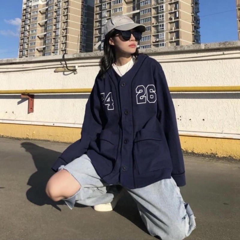 Áo Khoác CARDIGAN F4-26 ♥ bo viền chất nỉ dày dặn form Unisex Nam/Nữ cực đẹp vải xịn đỉnh (Video +Ảnh 100% CHiLif)