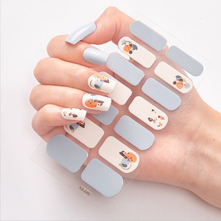 {HCM CÓ SẴN} BỘ 14 MIẾNG DÁN MÓNG TAY 3D SIÊU KUTE