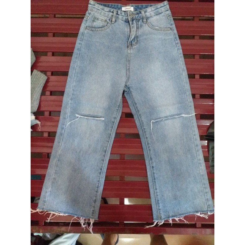 QUẦN JEAN SI BAGGY, SUÔNG, LOE