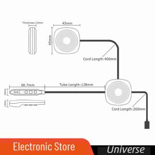 Moto Helmet Headset  bluetooth Wireless Anti-interference Helmet Headset Hands Free bluetooth Intercom for Motorcycle