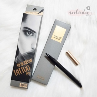 Bút lông vẽ mày Vacosi REALBROW TATTOO PEN