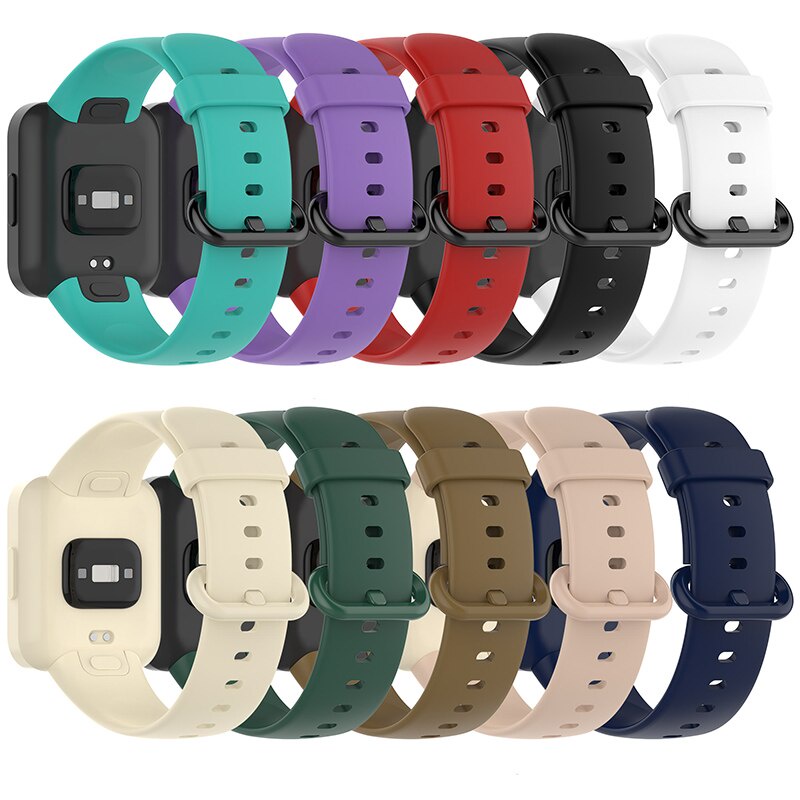 Dây đồng hồ thông minh bằng silicon cho Xiaomi Mi Watch Lite 2 / Redmi Watch 2