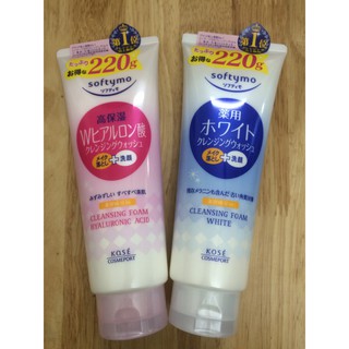 Sữa rửa mặt kose softymo 220g
