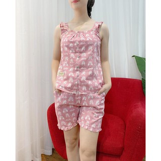 Bộ 2 dây chất vải thô hàn mát mềm, đủ size cho các nàng lựa chọn