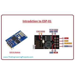 Module wifi ESP8266 - UART ESP-01