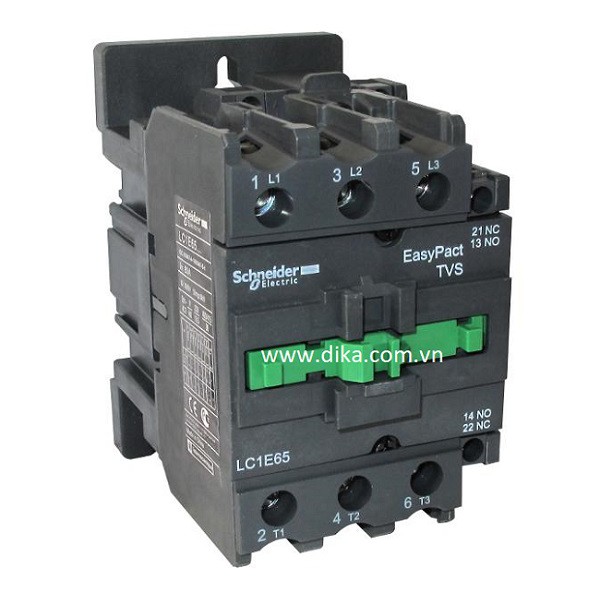 Contactor Schneider LC1E65 3P 65A coil 220VAC mã LC1E65M5 | Shopee Việt Nam