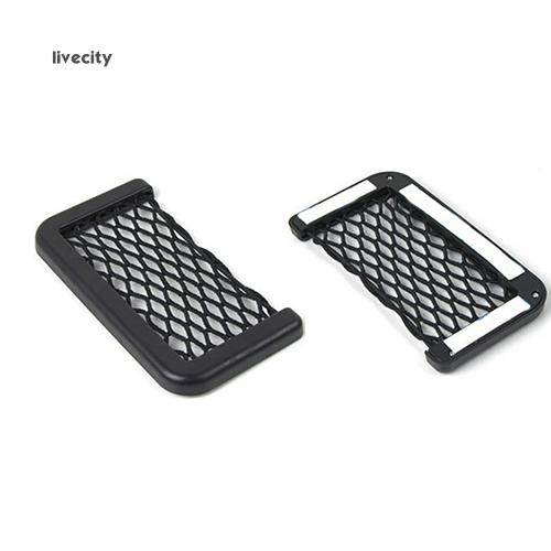 Thanh lưới gắn lưng ghế xe hơi dùng đựng đồ dùng tiện dụng | BigBuy360 - bigbuy360.vn