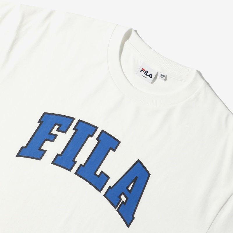 Áo thun FILA grand logo oversized - TRẮNG [ Xuất Hàn ]