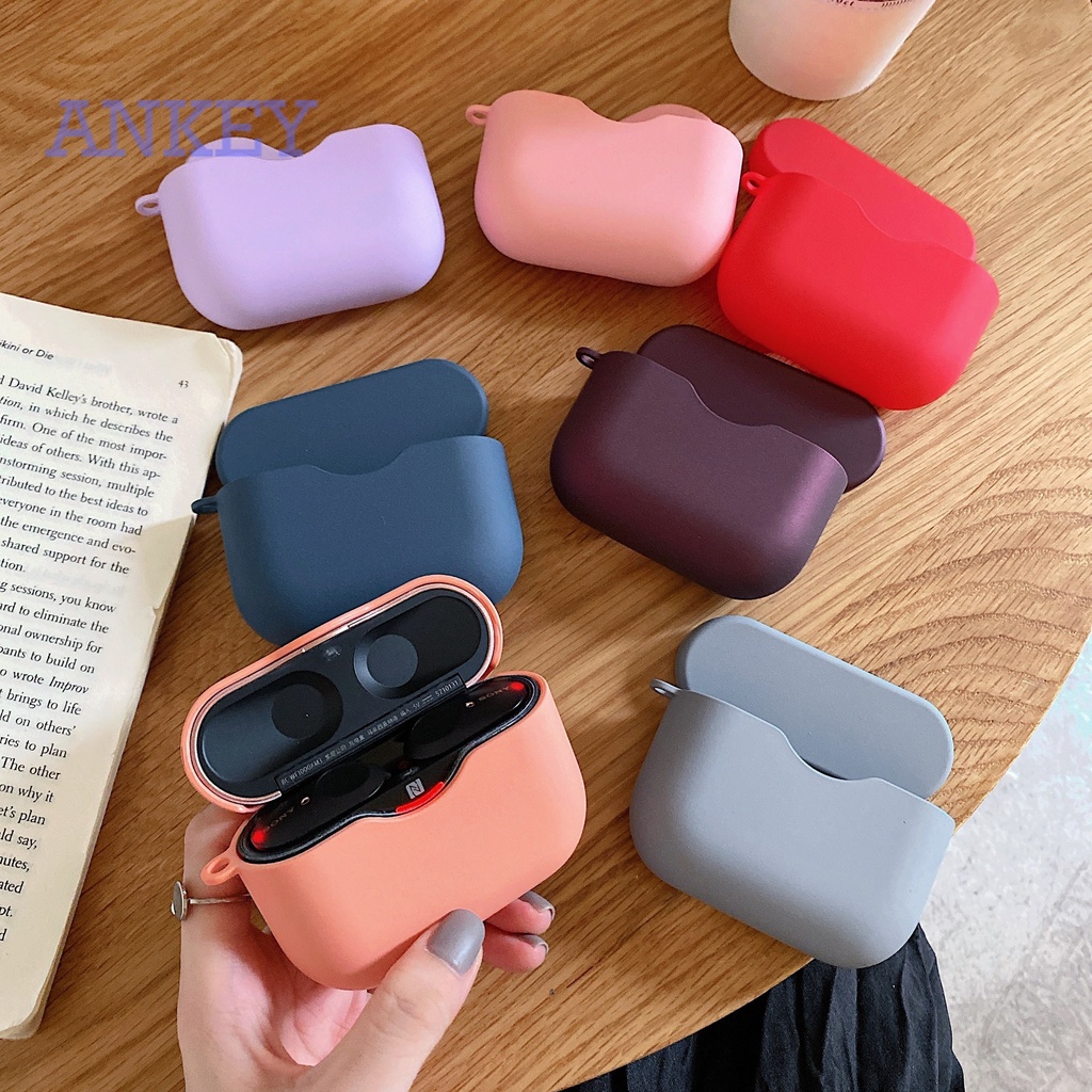 Sony WF-1000XM3 WF-SP800N Vỏ bảo vệ hộp sạc chất liệu PC nhiều màu sắc cho