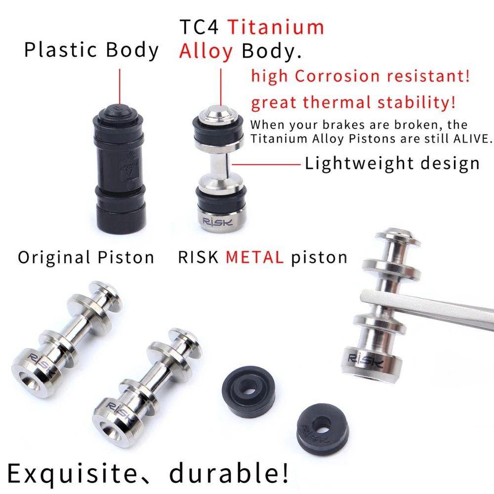 Cặp Phanh Pít Tông Bằng Hợp Kim Titan Cho Xe Đạp Leo Núi XT M8000 M7000