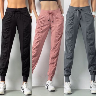 QUẦN JOGGER NỮ VẢI DÙ CAO CẤP BO CHÂN THỜI TRANG
