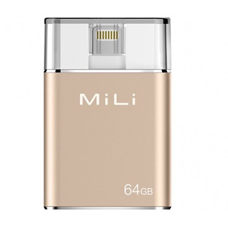 Ổ Cứng Di Động Mili IDATA 64GB USB 3.0 (Vàng) - Hàng Chính Hãng