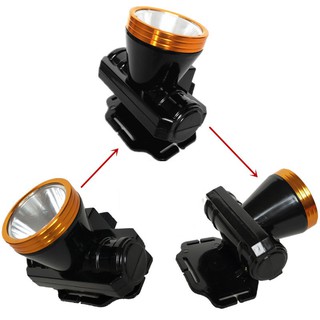 Đèn Led Đội Đầu - Đen Pin Xạc Siêu Sáng
