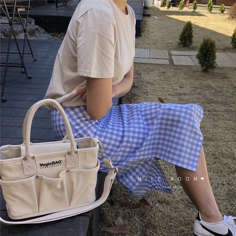 Túi Xách Balo Bỉm Sữa Cho Mẹ Và Bé Vegiebag Đa Năng phong cách Hàn Quốc hàng cao cấp