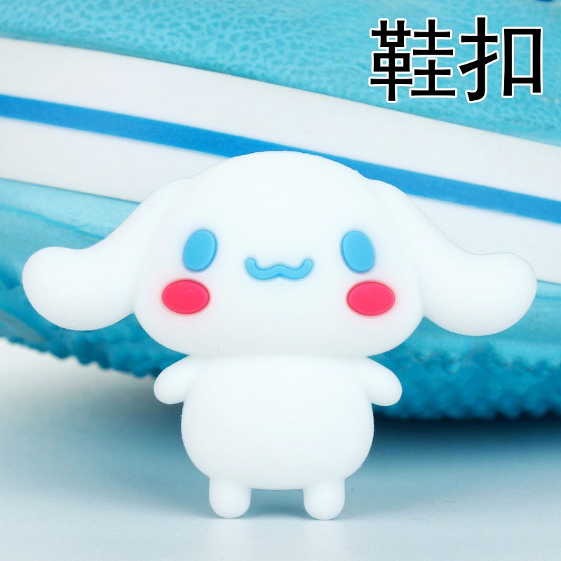 Phụ Kiện Trang Trí Giày Họa Tiết Động Vật Hoạt Hình Dễ Thương Bắt Mắt