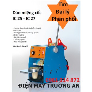 Máy ép miệng cốc IC25