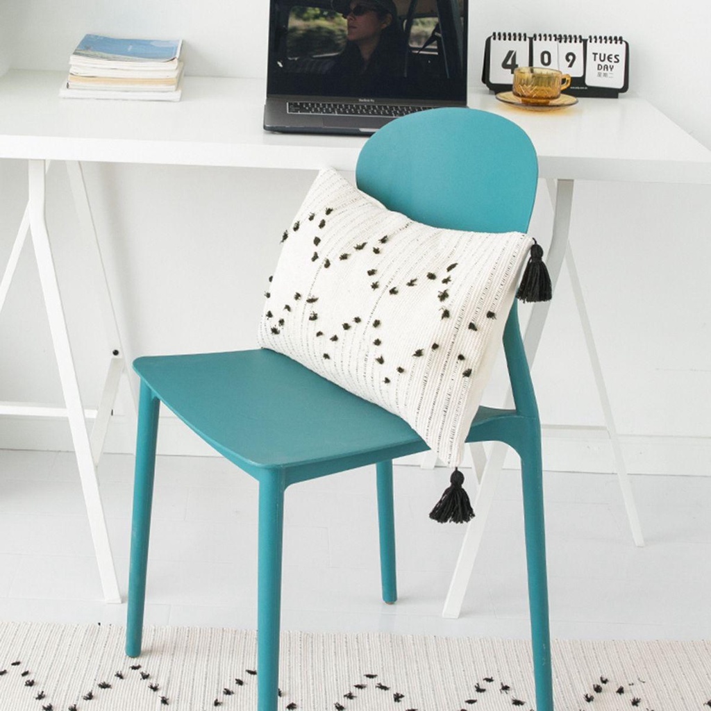 Vỏ Gối WMES15H Phối Tua Rua Mềm Mại Trang Trí Giường Ngủ / Sô Pha / Nông Trại