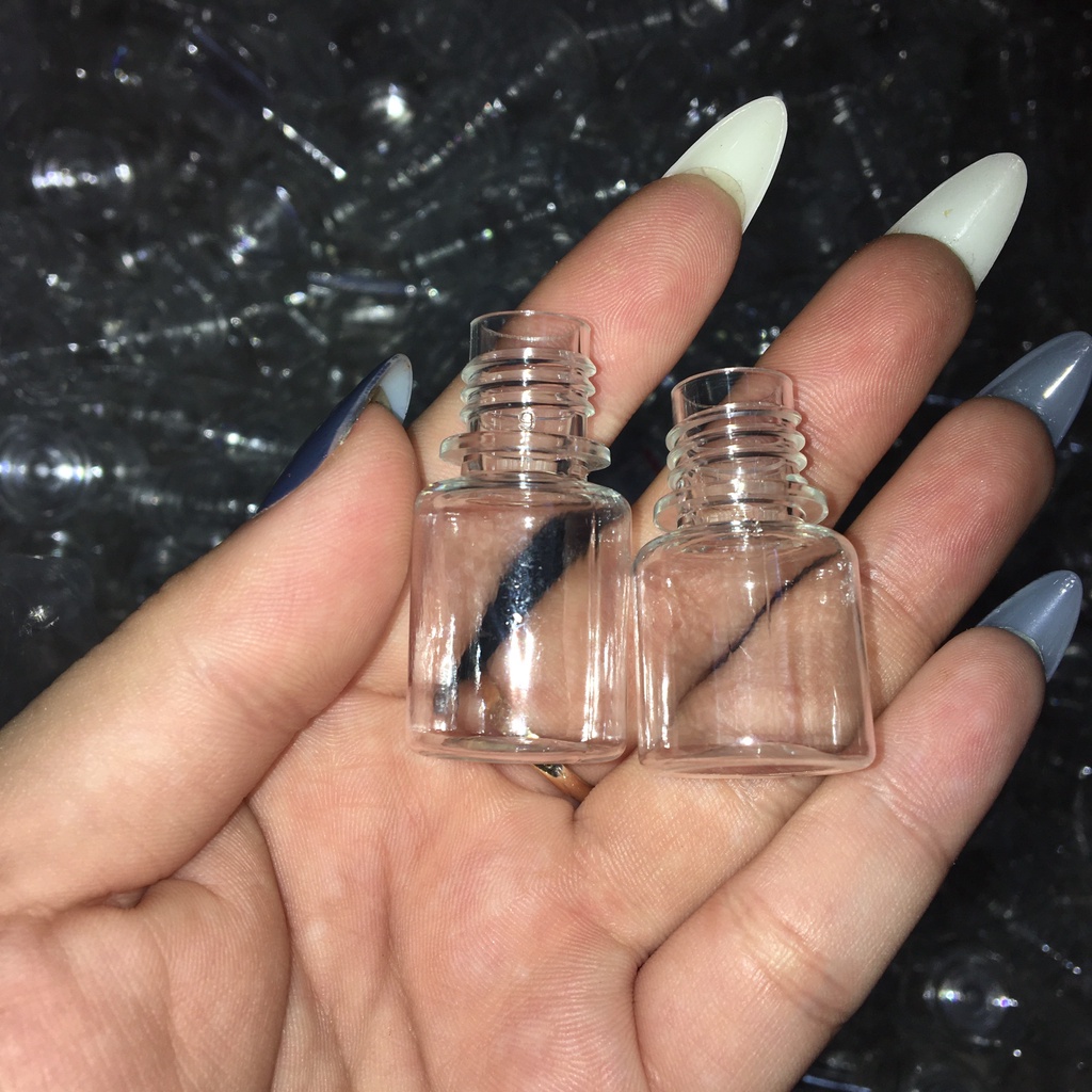 Lọ 3ml và 5ml dùng đựng mực và mỹ phẩm  | Dụng Cụ Phun Xăm Hoàng Anh