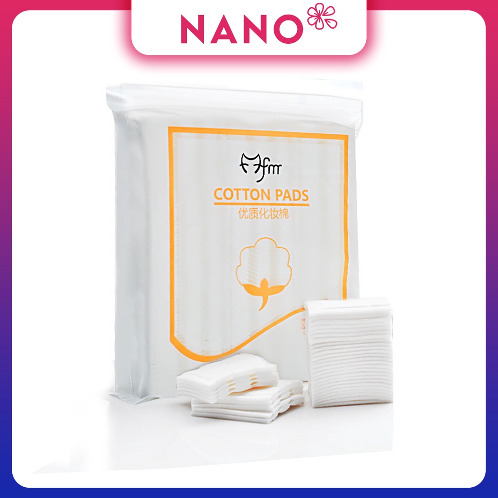 Bông tẩy trang 3 lớp Cotton Pads túi 222 miếng