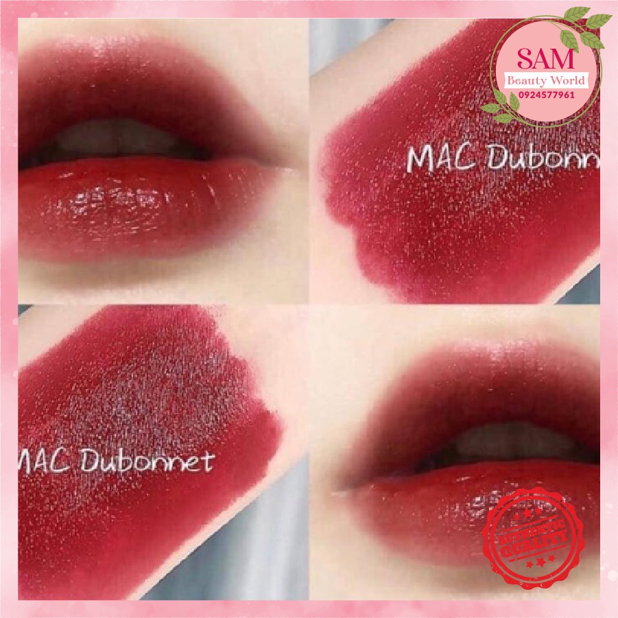 Son Mac chính hãng Ruby Woo, Chili, Marrakesh màu cam cháy, đỏ gạch, cam đất siêu hot chuẩn Auth date xa