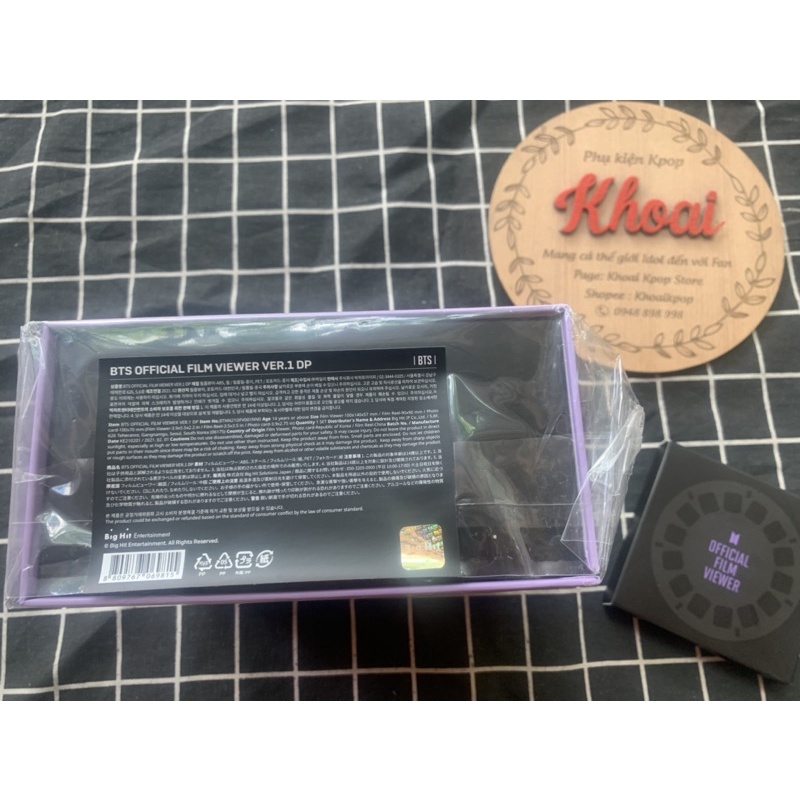 Film Viewer BTS OFFICIAL - Say hello Reel Set - máy ảnh BTS film BTS