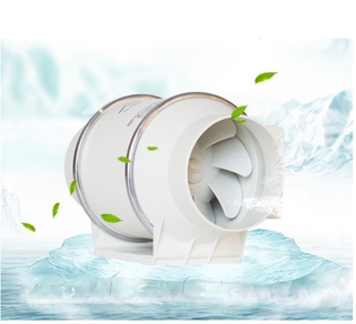 Quạt hút thông gió nối ống phi 150mm - Quạt hút đồng trục - Hàng chính hãng siêu chống ồn