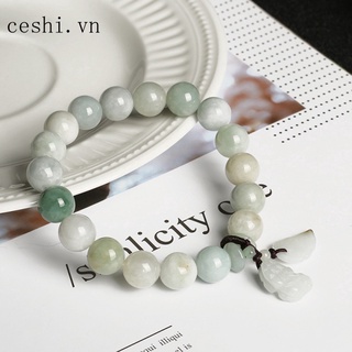 Natural luxury jade beaded bracelet