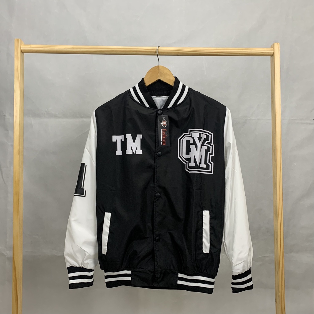 Áo Khoác Bomber Dù TM CYM Nam Nữ Fom Rộng Unisex 2 Lớp Chống Nắng Siêu Hót .