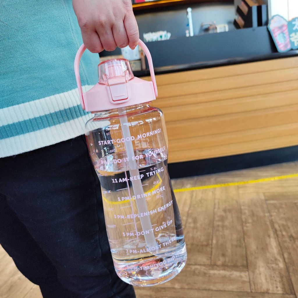 Bình Nước Dung Tích Lớn 2000ml Tiện Dụng Khi Đi Xe Đạp