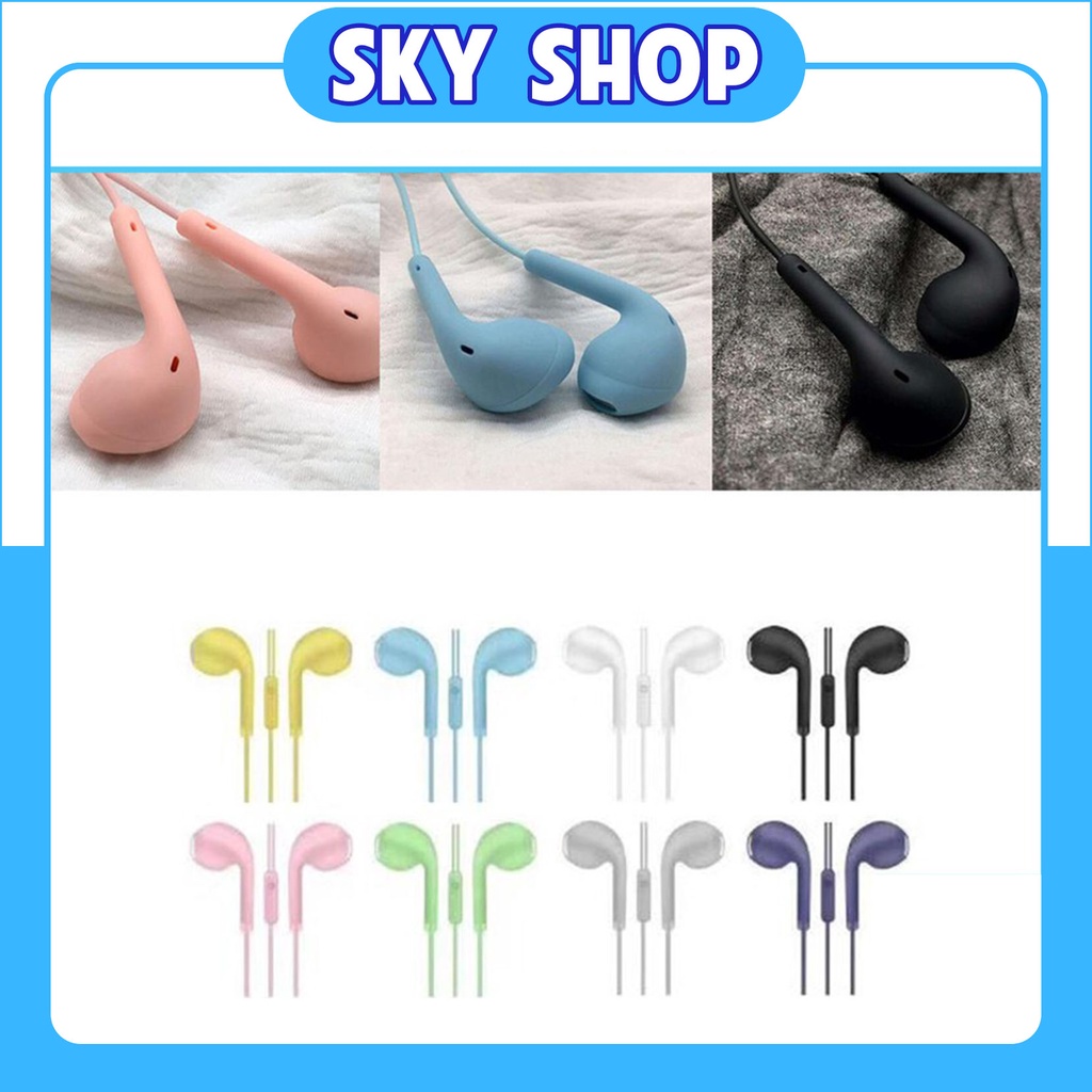 Tai Nghe Nhét Tai Có Mic Học Online Gaming U19 Đầu 3.5mm Cho Điện Thoại Android Samsung Oppo 6/6s/7/8/plus