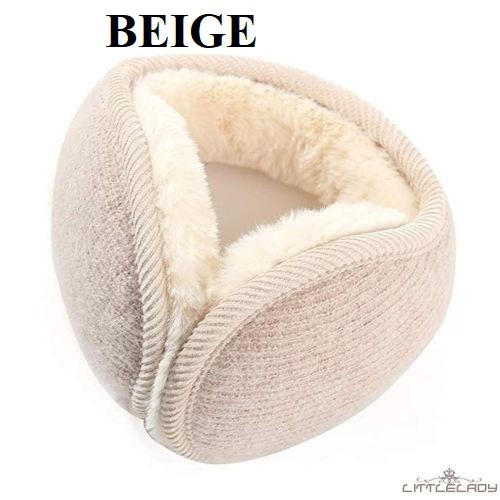 Sale 73% 1 Bông Chụp Tai Giữ Ấm Thoải Mái Cho Nữ Thời Trang, Beige- Giá gốc 142000đ - 11H20