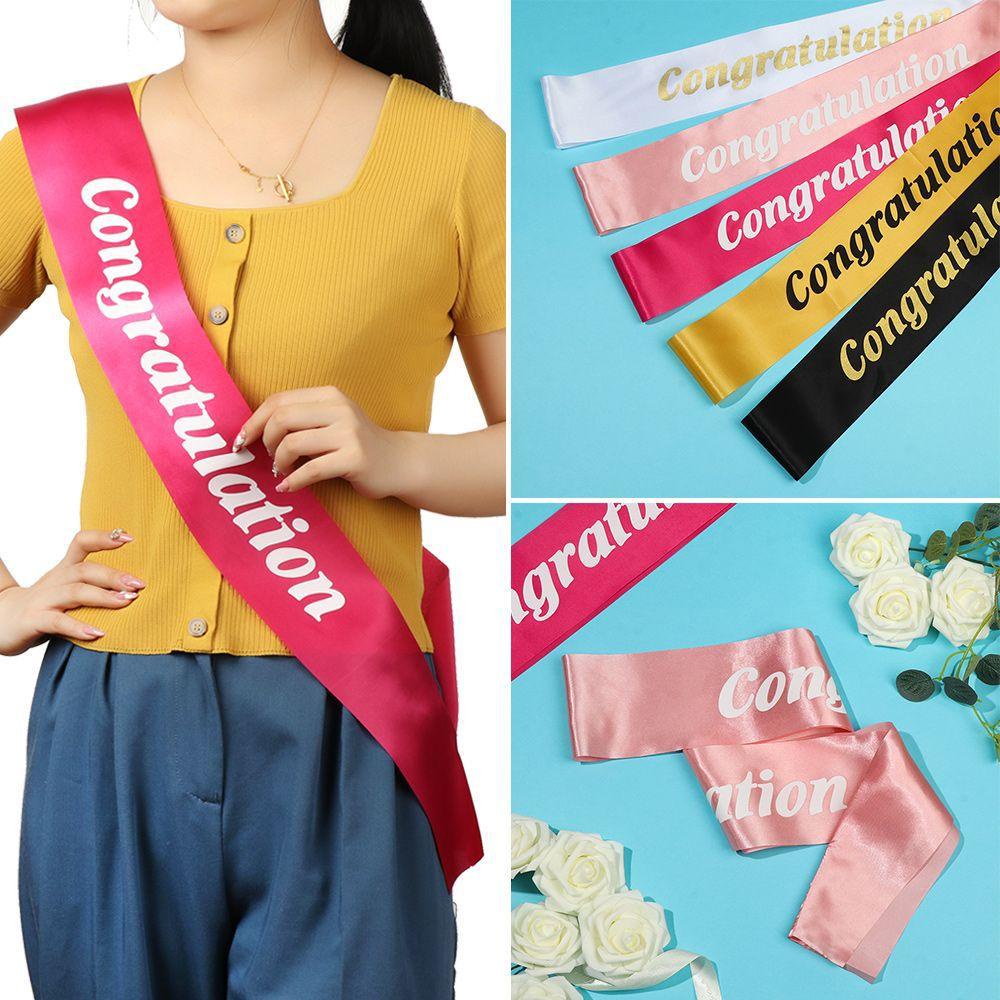 1 Đai Thắt Lưng Trang Trí Chúc Mừng Tốt Nghiệp