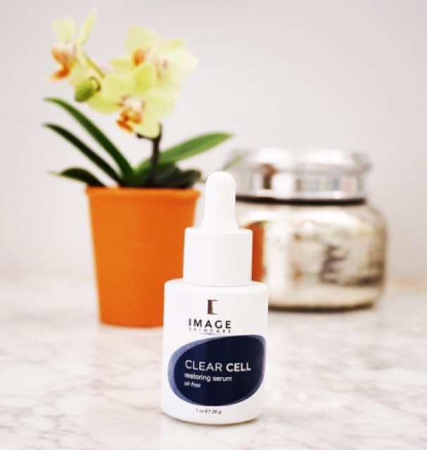 Tinh chất làm dịu da, giảm nhờn, ngừa mụn Image Skincare Clear Cell Restoring Serum Oil Free